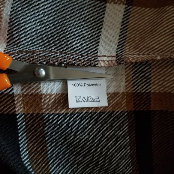 COPY - NWOT plaid/check/colour block, long sweater/top, Shein, XL, soft poly - Picture 7 of 7